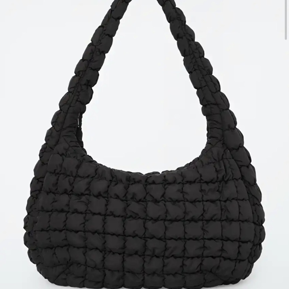 COS oversized quilted shoulder bag